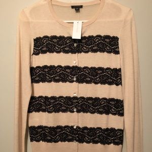Ann Taylor Lace Cardigan